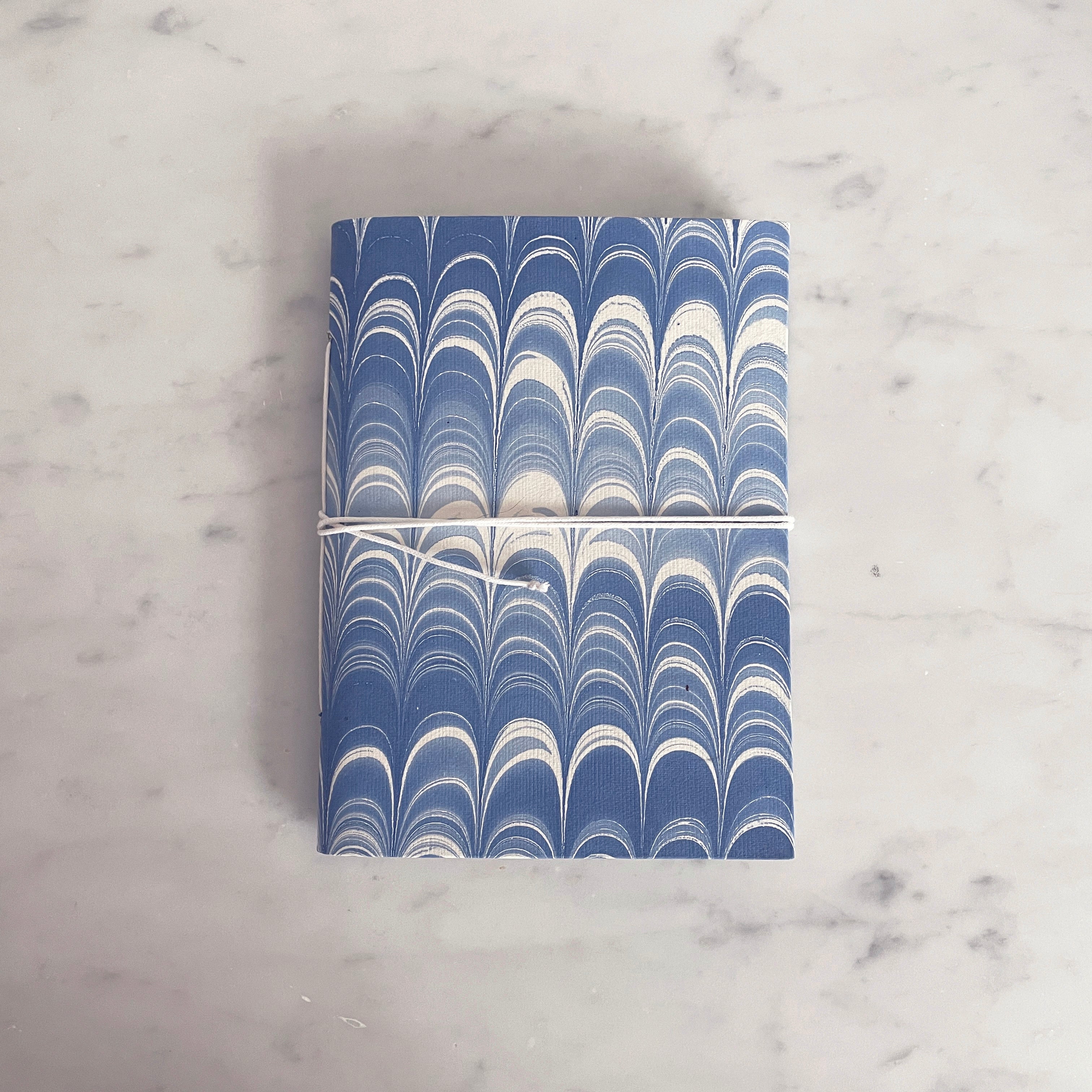 Blue Marbled Bahi Notebook