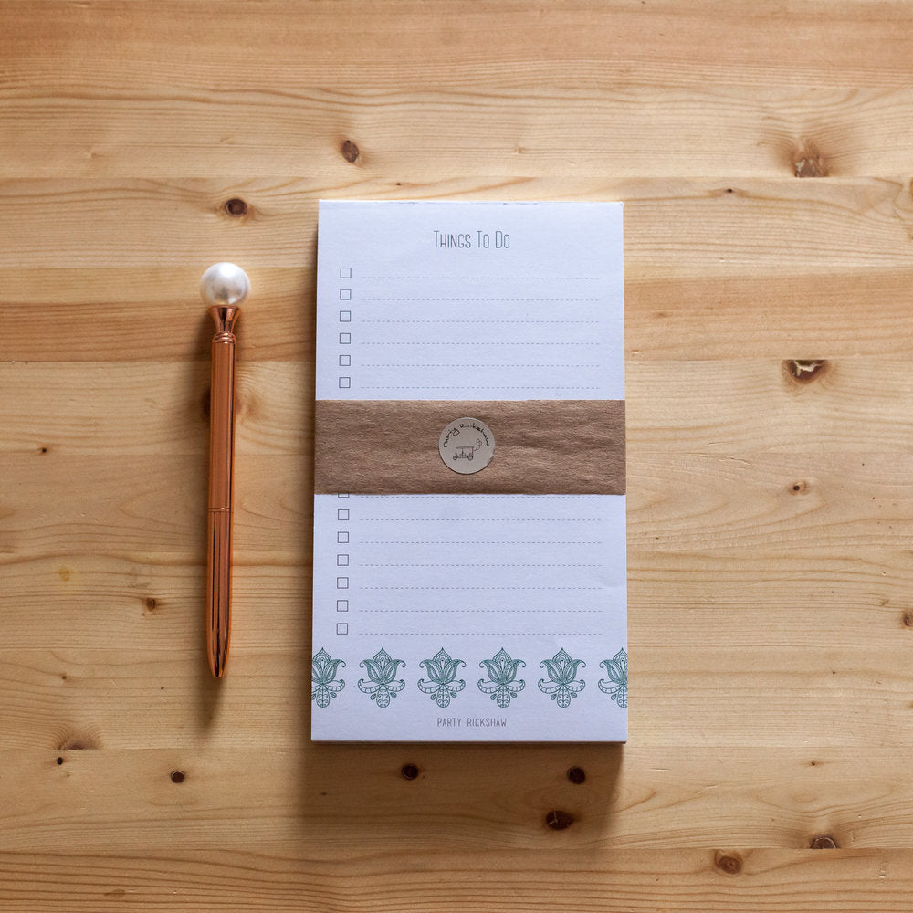 Pearl Pen & Notepad