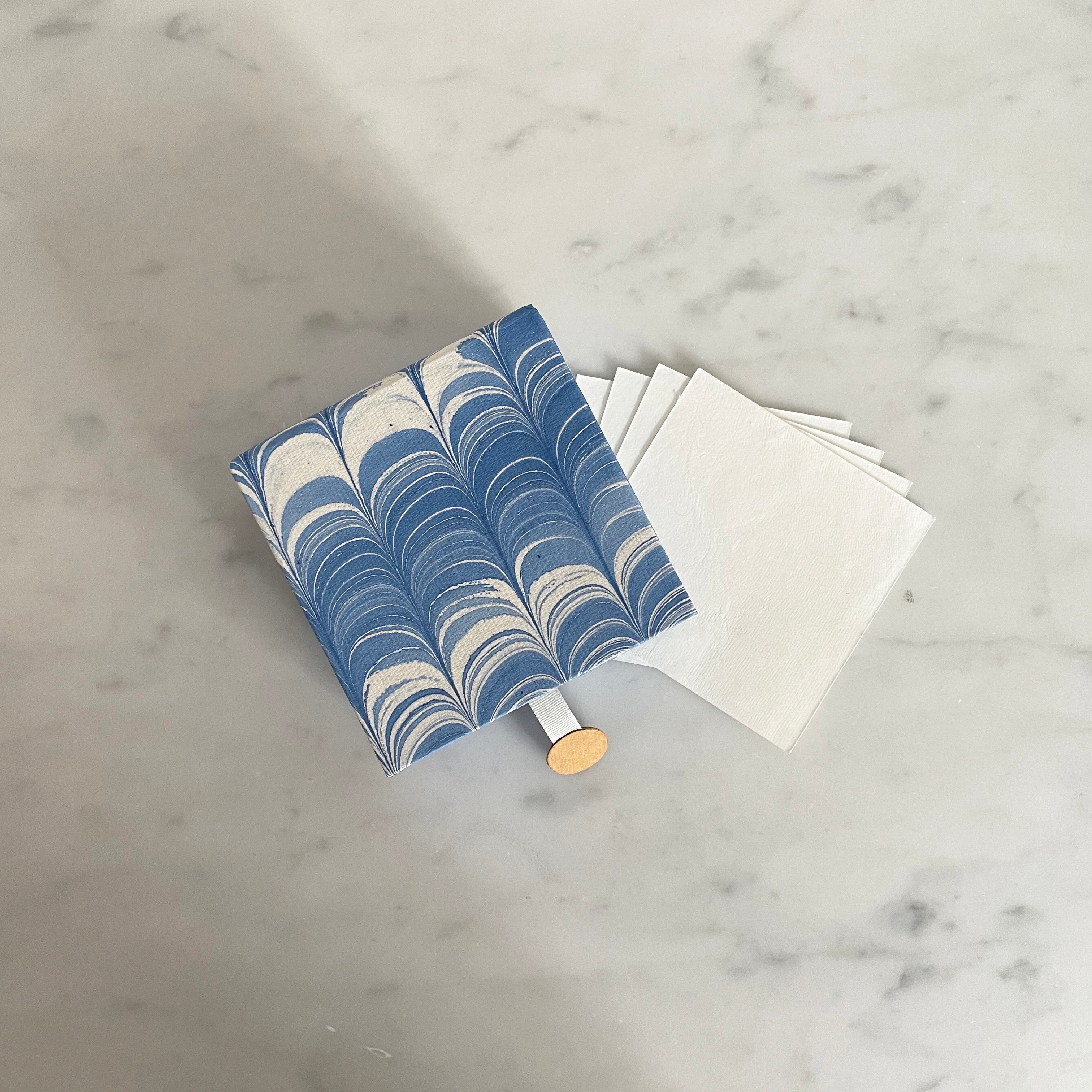Blue Marbled Slip Pad